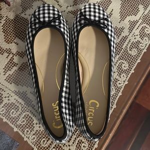 Circus by Sam Edelman checkered flats. Never worn.